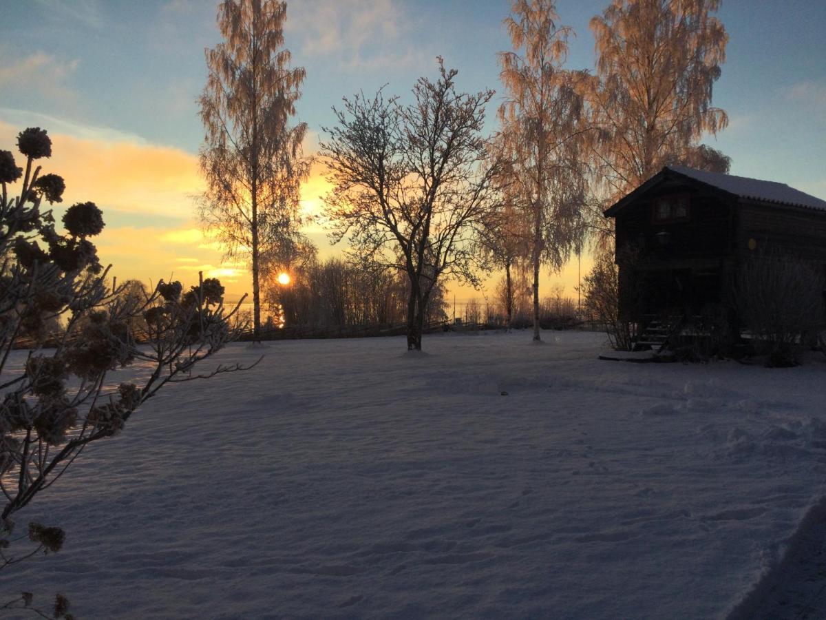 Mysigt Boende I Raettvik Med Utsikt Oever Siljan エクステリア 写真