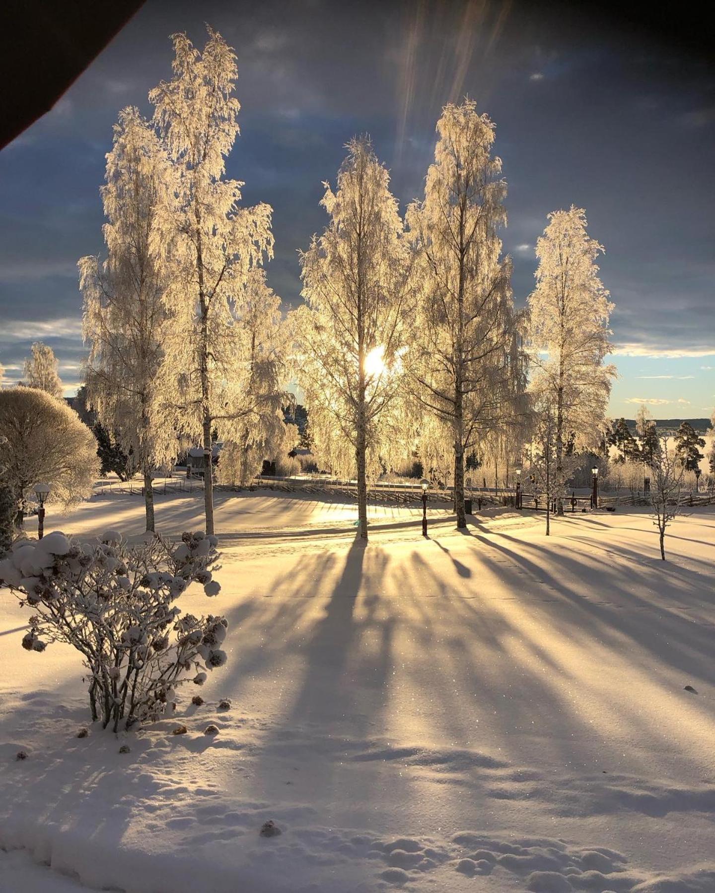 Mysigt Boende I Raettvik Med Utsikt Oever Siljan エクステリア 写真
