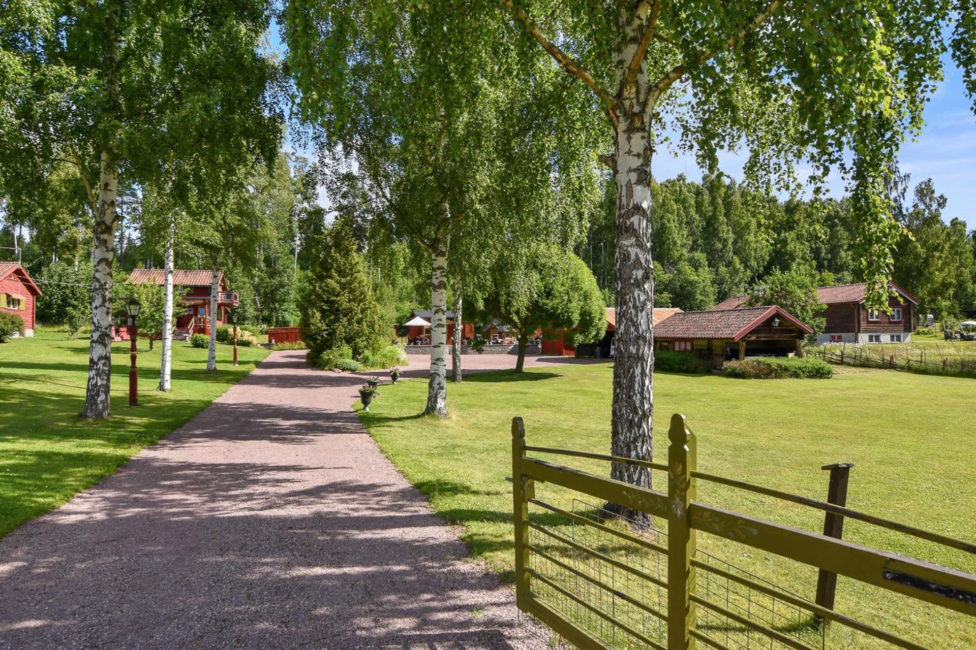 Mysigt Boende I Raettvik Med Utsikt Oever Siljan エクステリア 写真